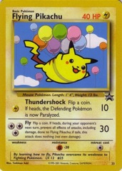 Flying Pikachu 25 Non-Holo Promo - 2001 Pokemon League